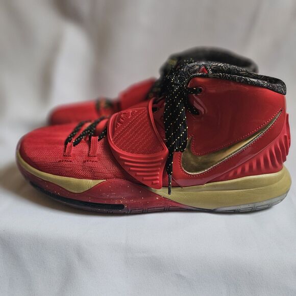 Nike Kyrie 6 University Red Gold Men’s Size 15 Basketball Shoes main image 10